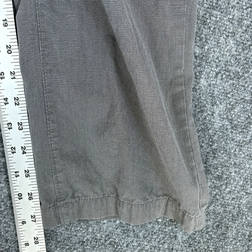 Calvin Klein Twill Pants Mens 28x27.5 Gray Cotton Mid Rise Pockets Straight Leg‎